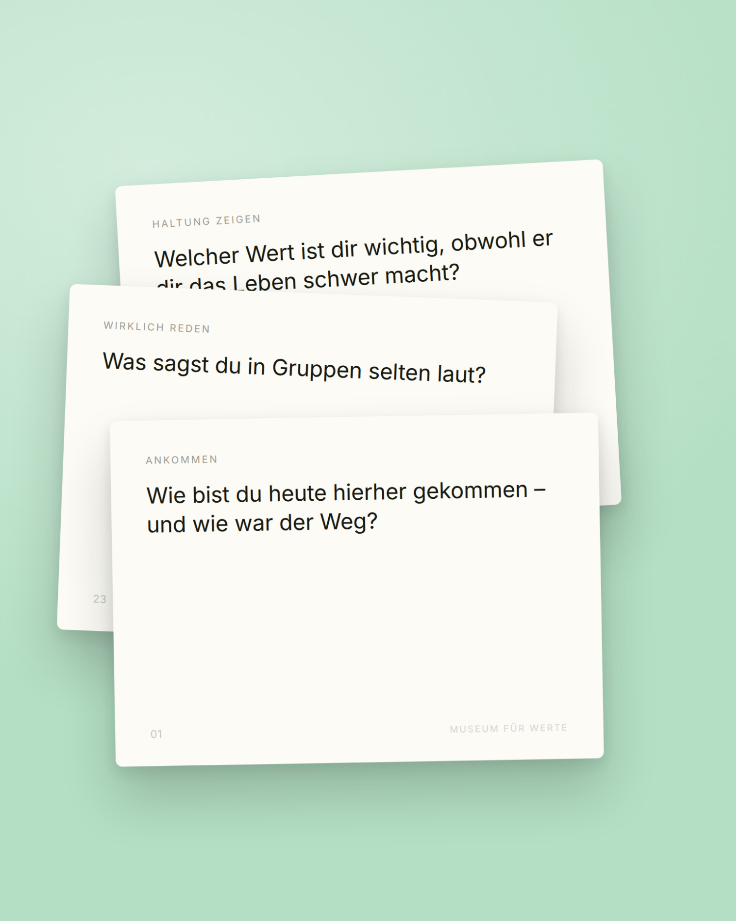 Check-in Cards – Gesprächskarten für Meetings, Familien und lange Abende (Download & Digital)