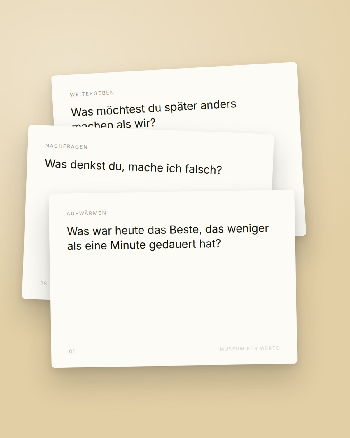 Check-in Cards – Gesprächskarten für Meetings, Familien und lange Abende (Download & Digital)