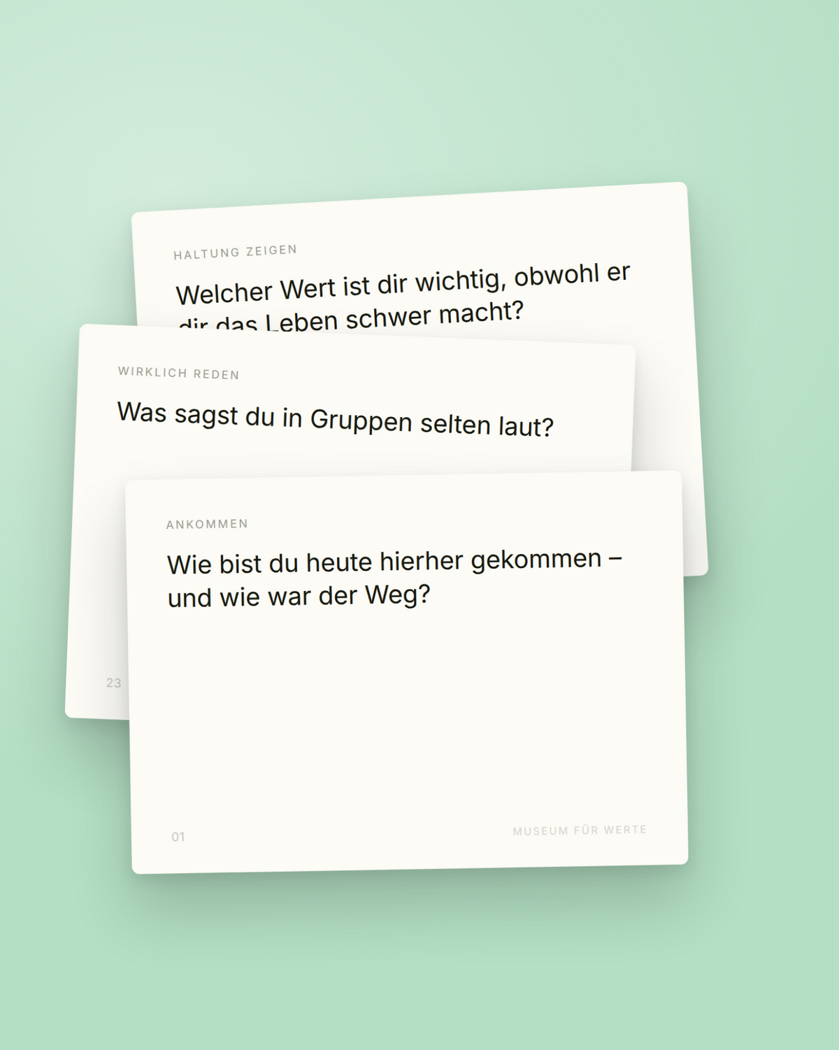 Check-in Cards – Gesprächskarten für Meetings, Familien und lange Abende (Download & Digital)